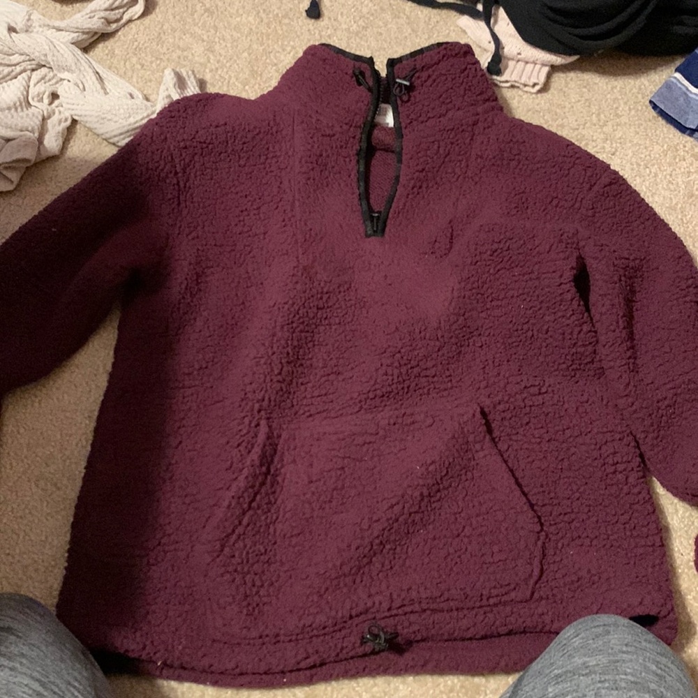 Sherpa pullover